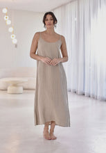 Load image into Gallery viewer, European Linen Long slip dress