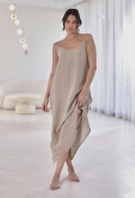 Load image into Gallery viewer, European Linen Long slip dress