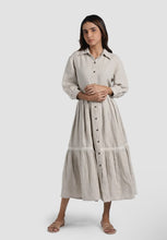 Load image into Gallery viewer, Linen Ariel Maxi Dress
