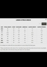 Load image into Gallery viewer, Linen Citrus Midi Dress