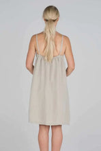 Load image into Gallery viewer, European Linen short Slip dress