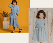 Load image into Gallery viewer, Women’s Linen Smock Dress Lucy