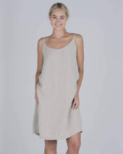 Load image into Gallery viewer, European Linen short Slip dress