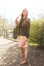 Load image into Gallery viewer, The Perfect Skirt in Blush Floral