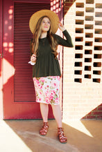 Load image into Gallery viewer, The Perfect Skirt in Blush Floral