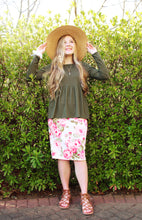 Load image into Gallery viewer, The Perfect Skirt in Blush Floral