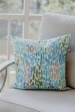 Load image into Gallery viewer, Aqua Pattern Pillow Cover