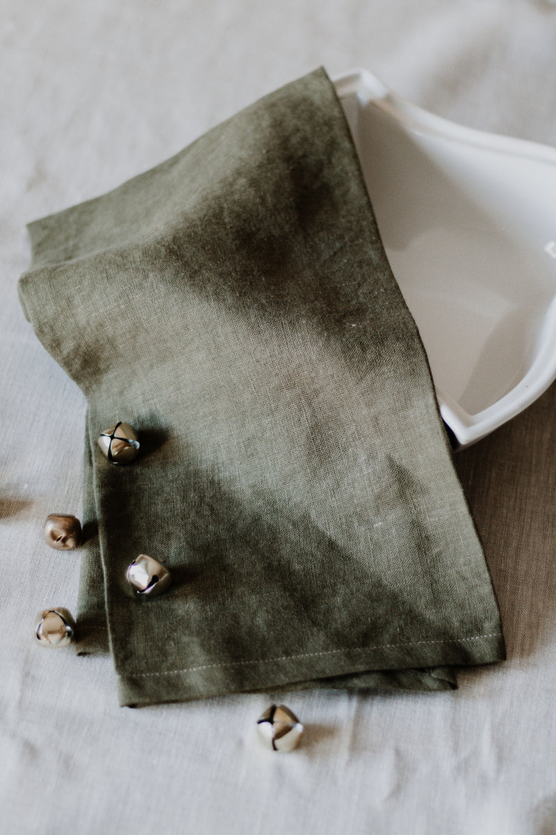 The Brown Linen Hand Towels – keepers at home boutique