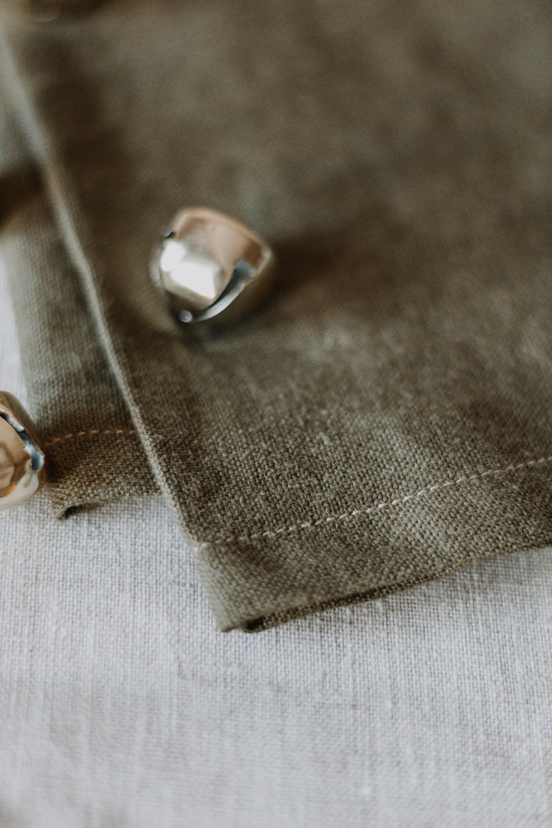 The Brown Linen Hand Towels – keepers at home boutique