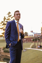 Load image into Gallery viewer, Men’s Neck Tie in Ginger | Cobalt | Olive Branch