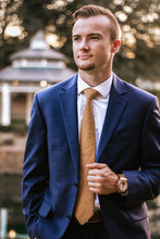 Load image into Gallery viewer, Men’s Neck Tie in Ginger | Cobalt | Olive Branch