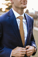 Load image into Gallery viewer, Men’s Neck Tie in Ginger | Cobalt | Olive Branch