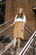 Load image into Gallery viewer, The Lucille Midi Skirt in Ginger