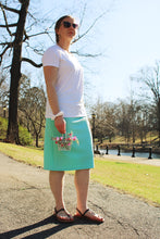 Load image into Gallery viewer, The Perfect Skirt in Aqua
