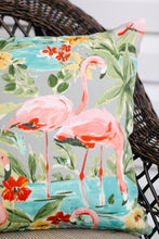 Load image into Gallery viewer, Tropical Flamingo Pillow Cover
